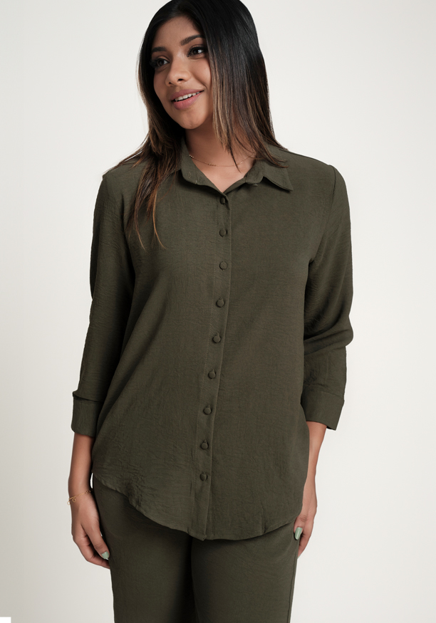 LORIDA KHAKI BLOUSE 